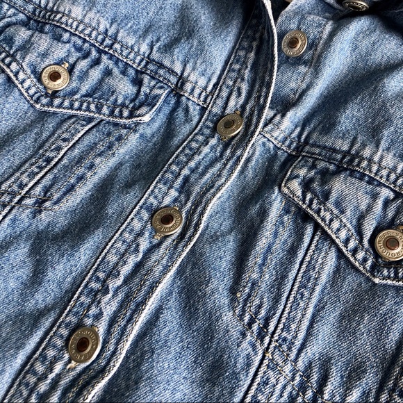 Vintage Roughwear denim vest - Size M - Picture 4 of 8